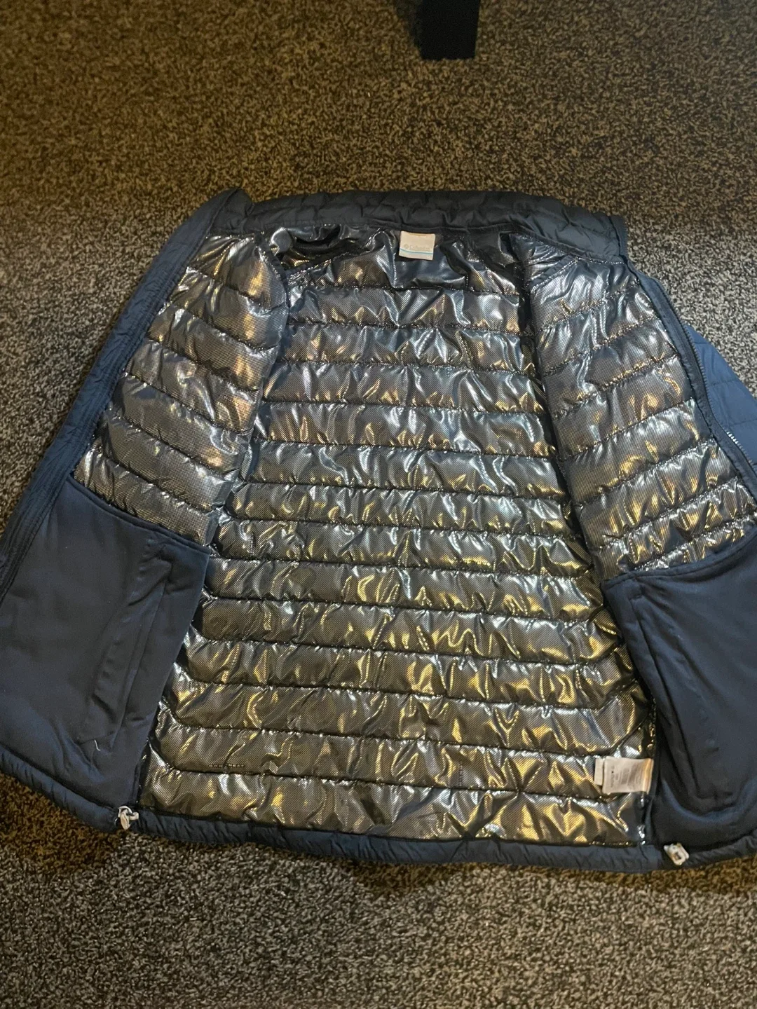 Columbia Navy Blue powder lite Jacket image indicator(5)