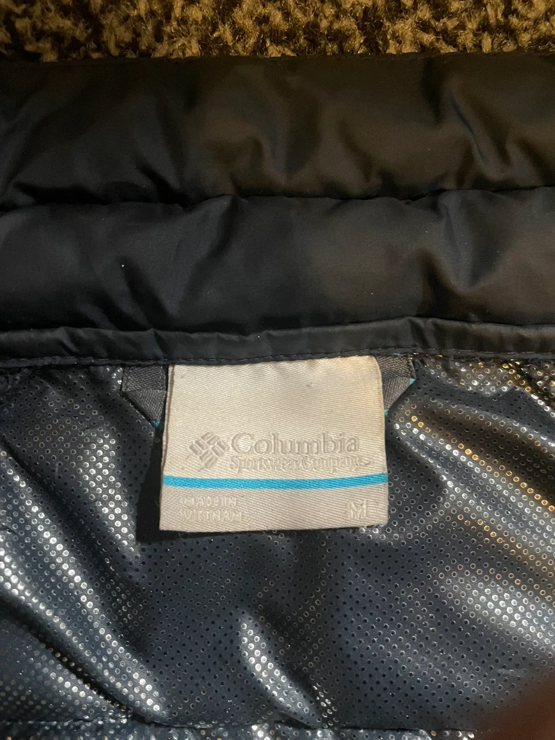 Columbia Navy Blue powder lite Jacket image indicator(7)