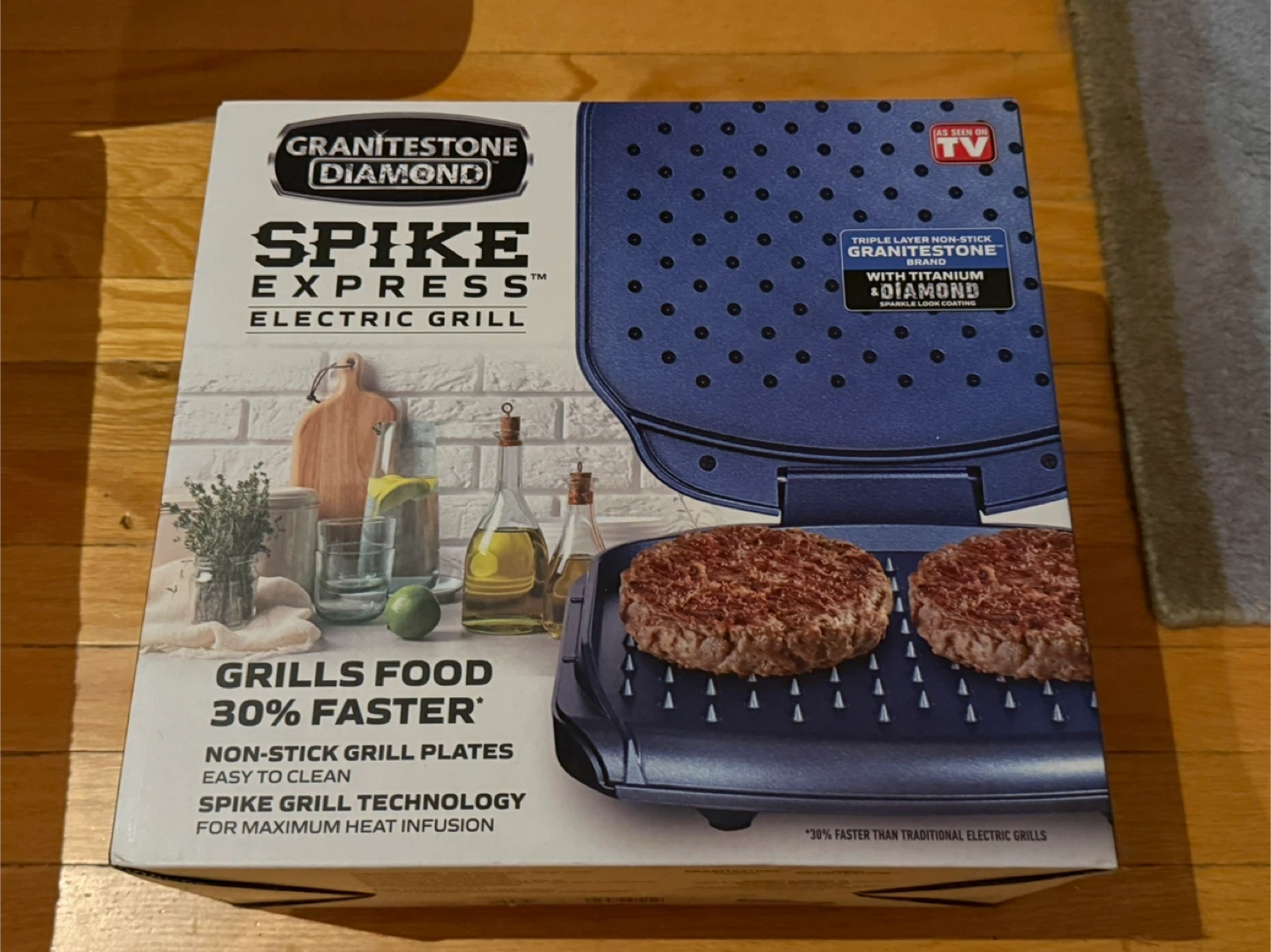Granitestone Diamond Spike Express Electric Grill