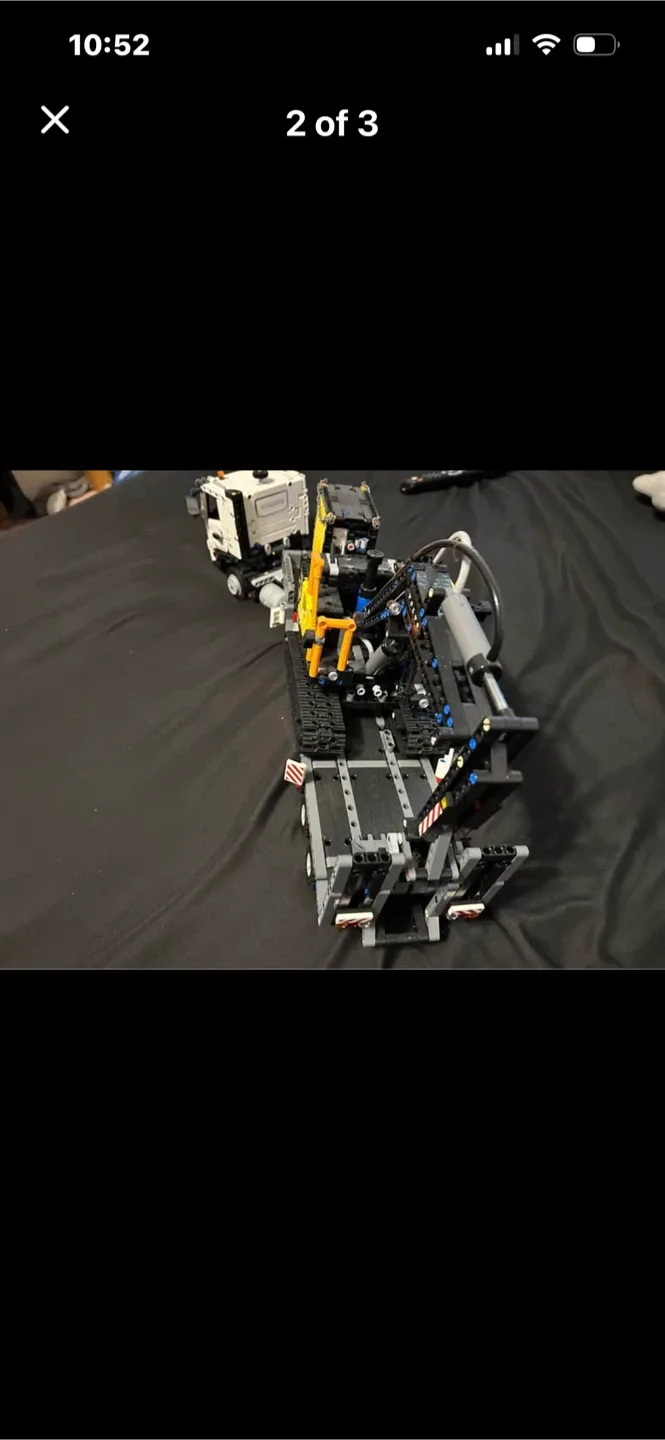 Lego technic Volvo and EV excavator image indicator(2)