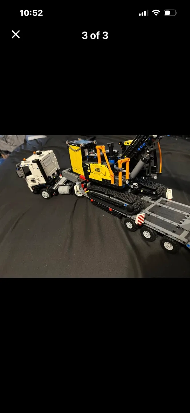 Lego technic Volvo and EV excavator image indicator(3)