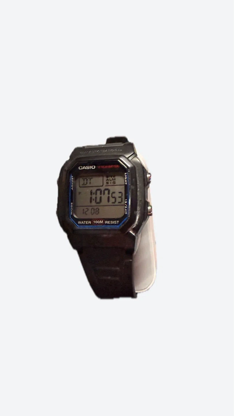 Casio Men’s W800H-1AV Classic Sport Watch with Black Band image indicator(2)