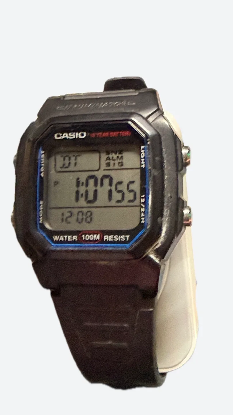 Casio Men’s W800H-1AV Classic Sport Watch with Black Band image indicator(3)
