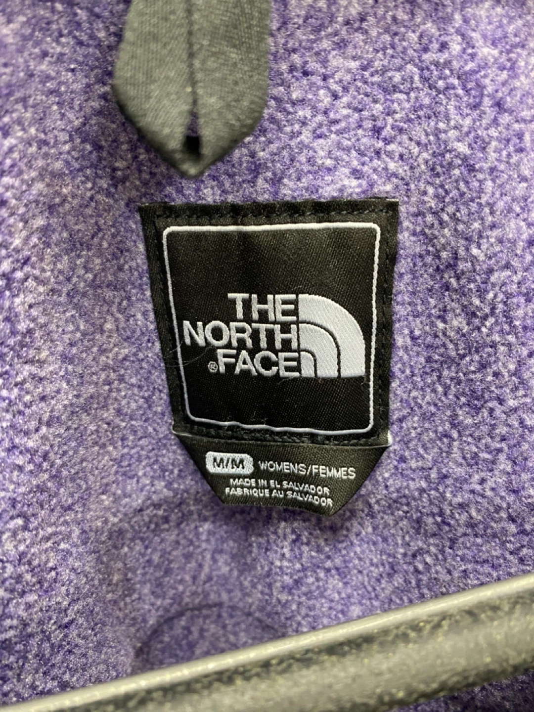 The North Face Denali Fleece Jacket - Purple, Size M - photo 4