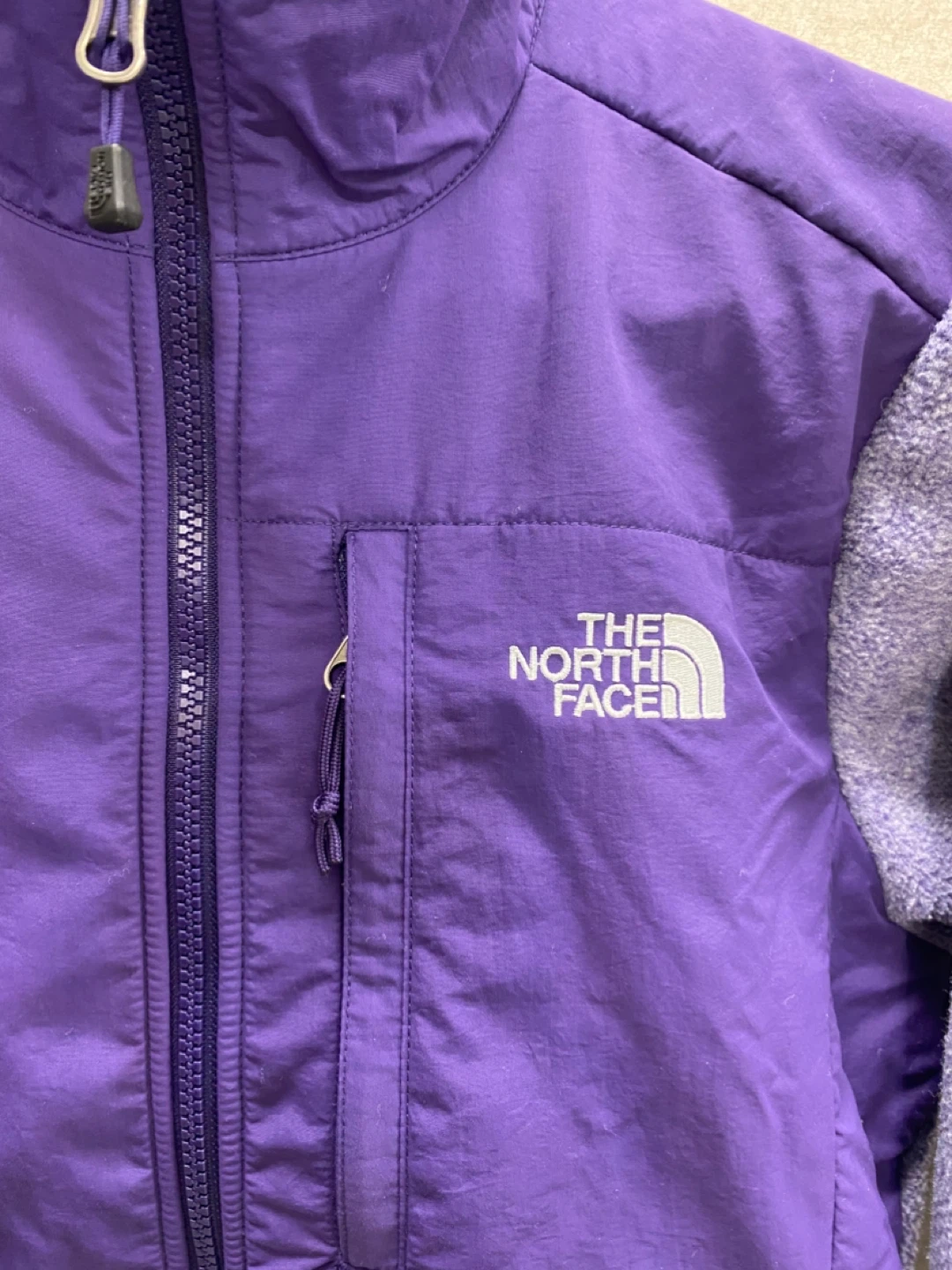 The North Face Denali Fleece Jacket - Purple, Size M - photo 3