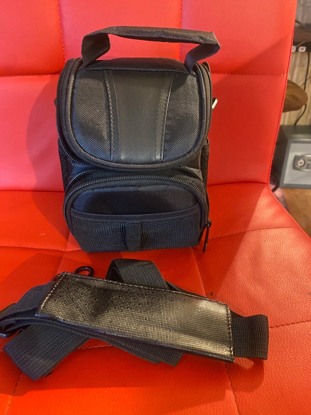 FOSOTO Waterproof Black Camera Case Bag image indicator(4)