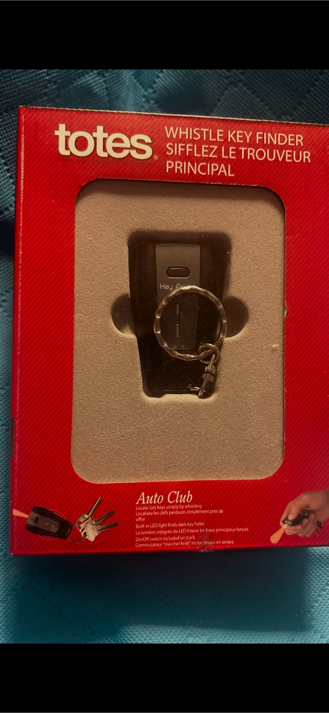 New Totes Whistle Key Finder