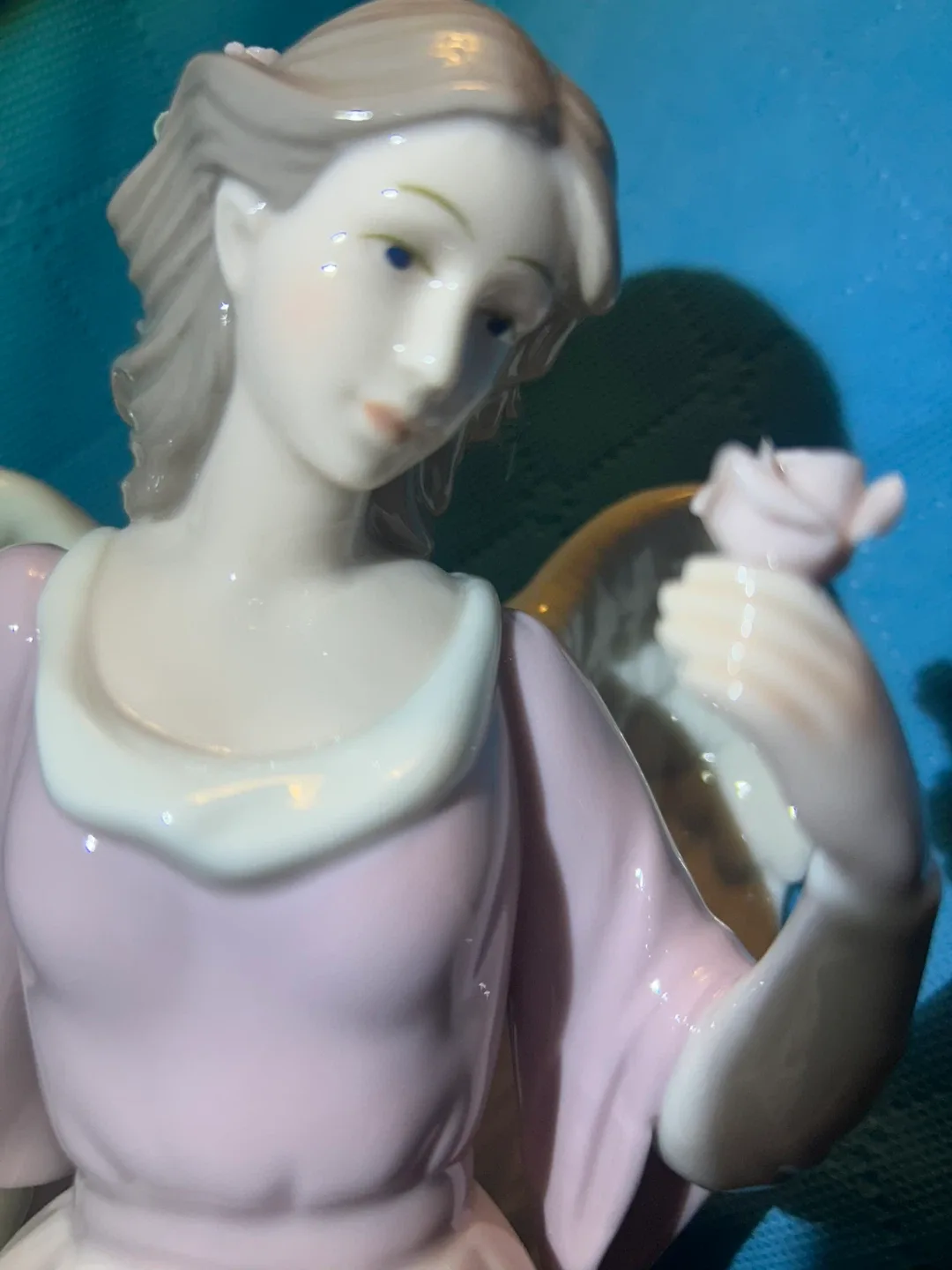 Porcelain Angel Figurine - 12" Tall image indicator(3)