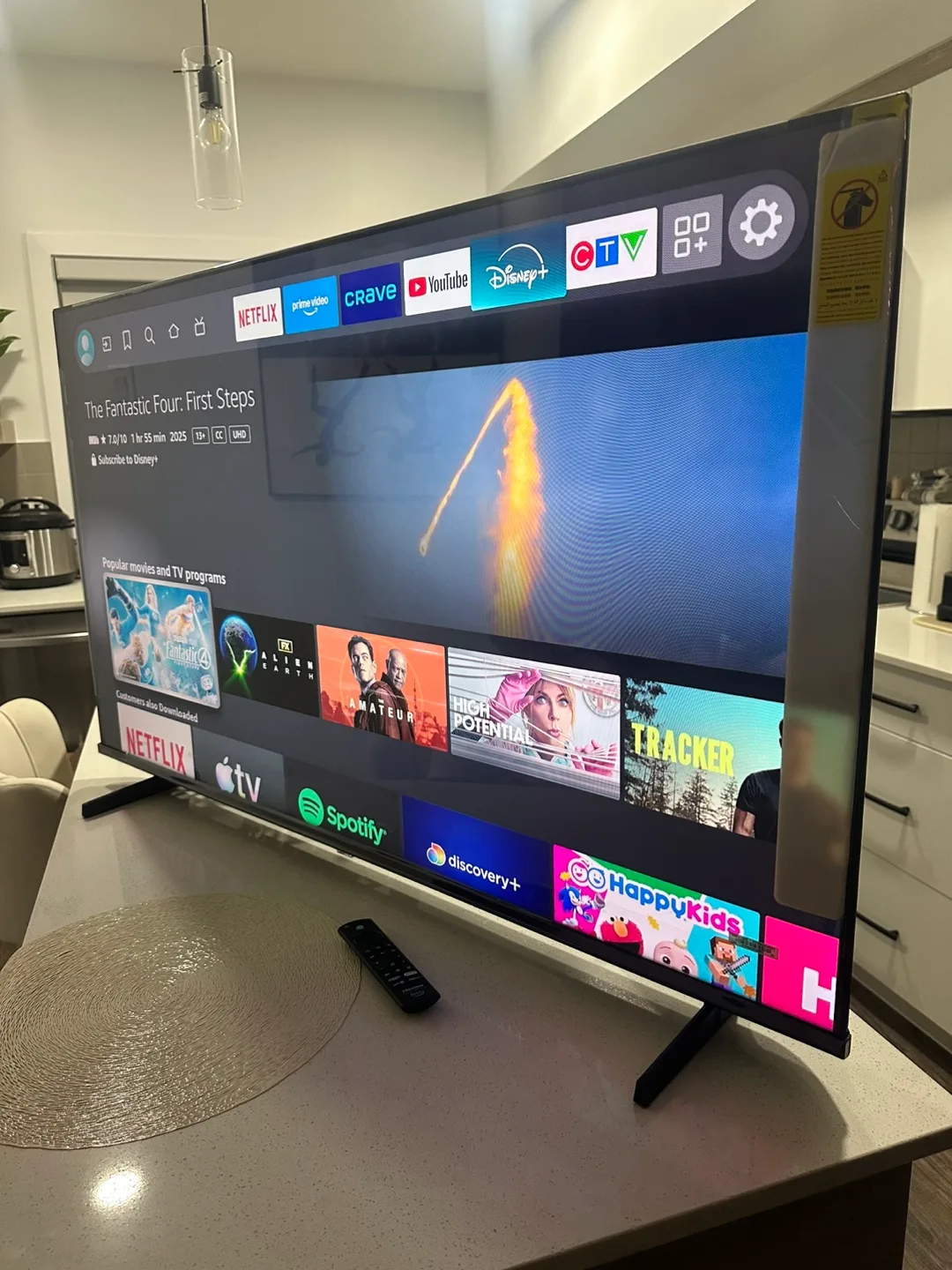 New 50-inch Qled Fire TV – Smart TV with Remote & Manual image indicator(3)