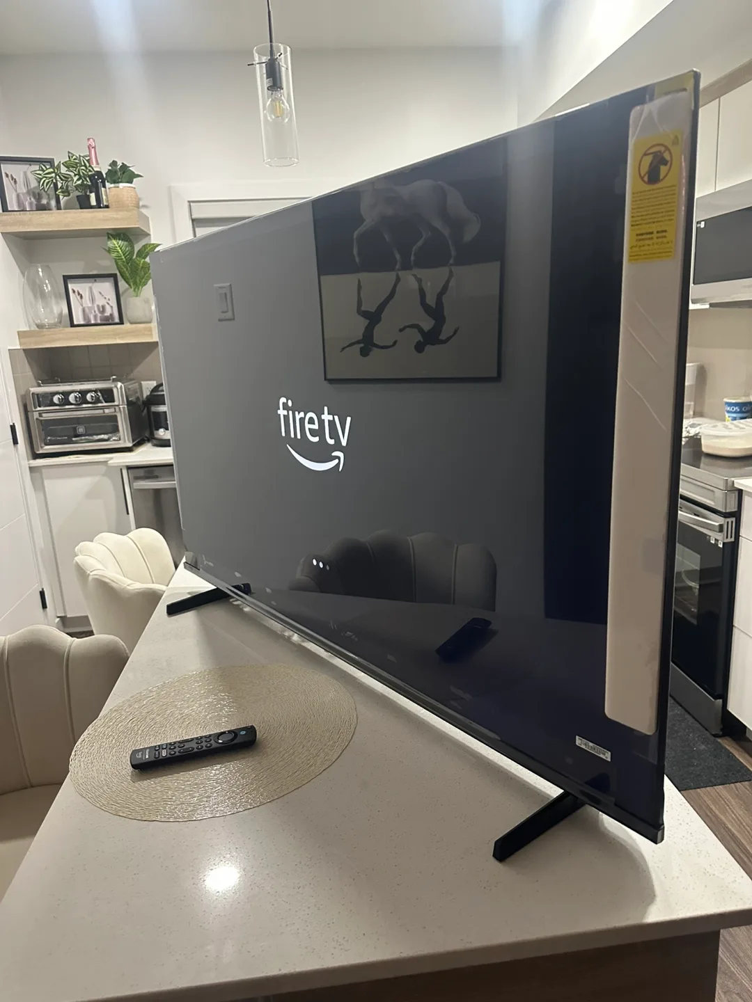 New 50-inch Qled Fire TV – Smart TV with Remote & Manual image indicator(10)