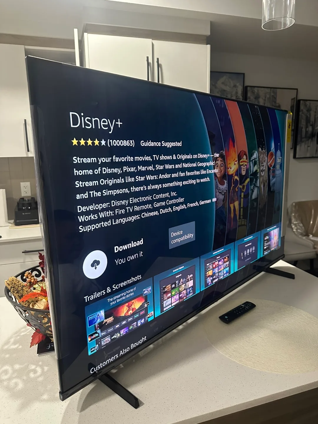 New 50-inch Qled Fire TV – Smart TV with Remote & Manual image indicator(7)