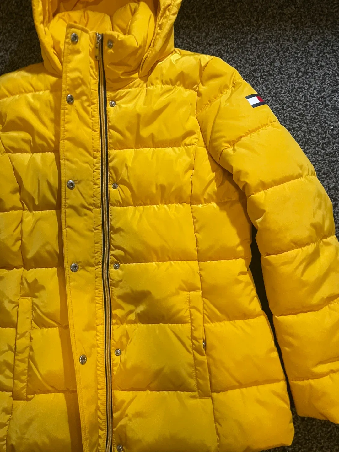 Tommy Hilfiger Yellow Puffer Jacket image indicator(2)