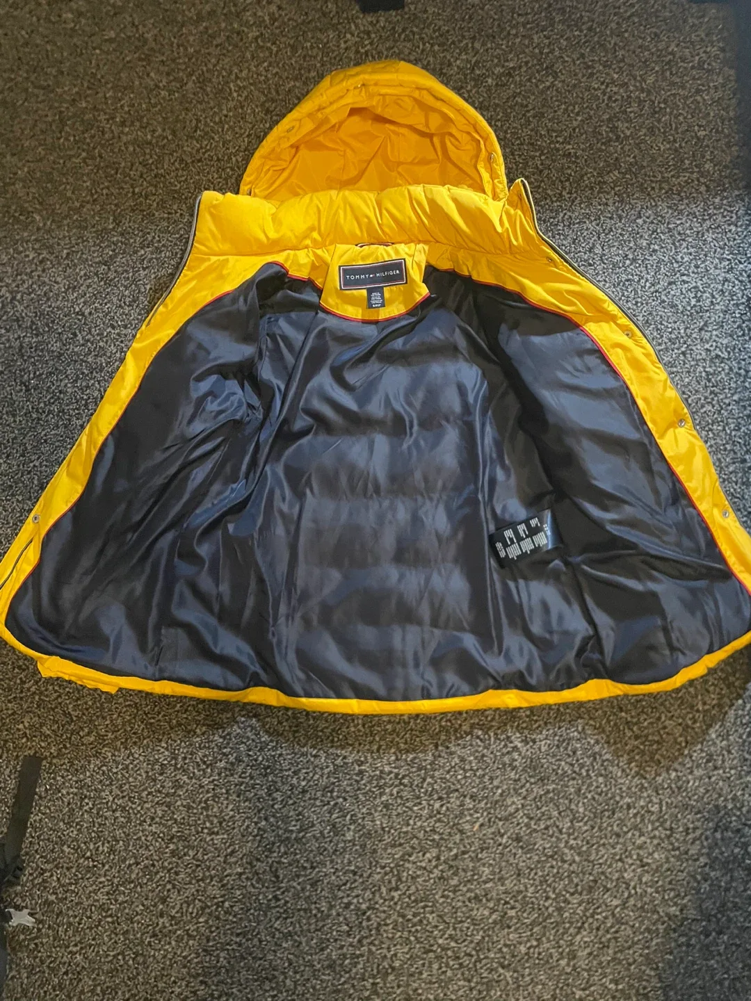 Tommy Hilfiger Yellow Puffer Jacket image indicator(4)