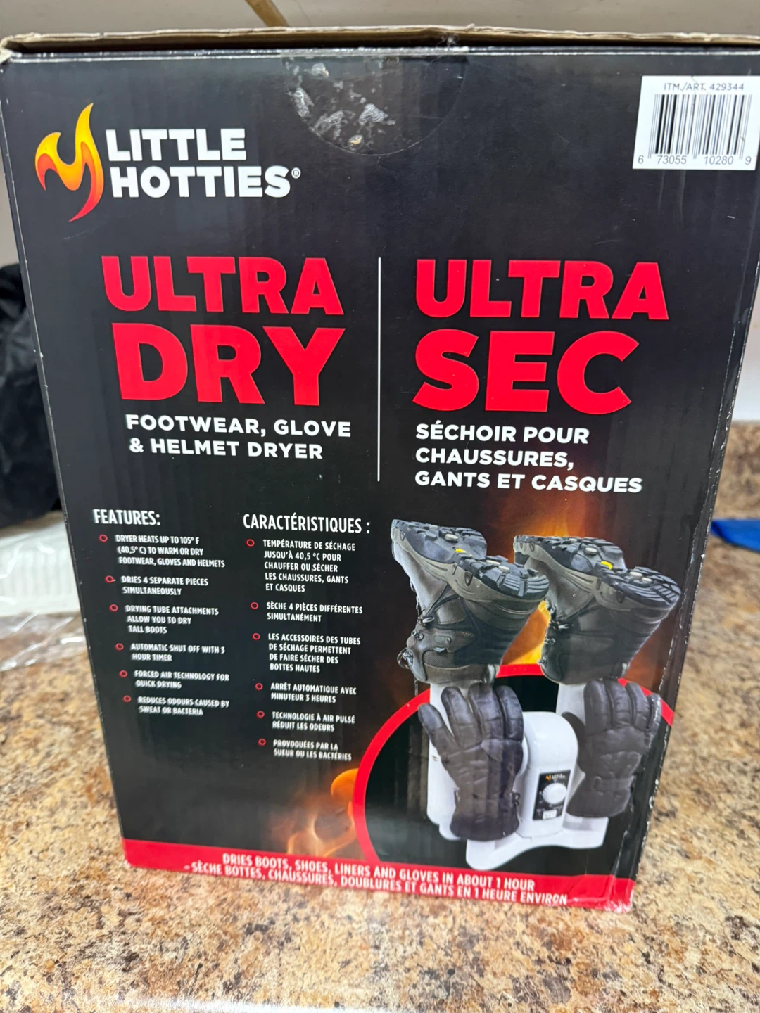 Little Hotties Ultra Dry Footwear, Glove & Helmet Dryer