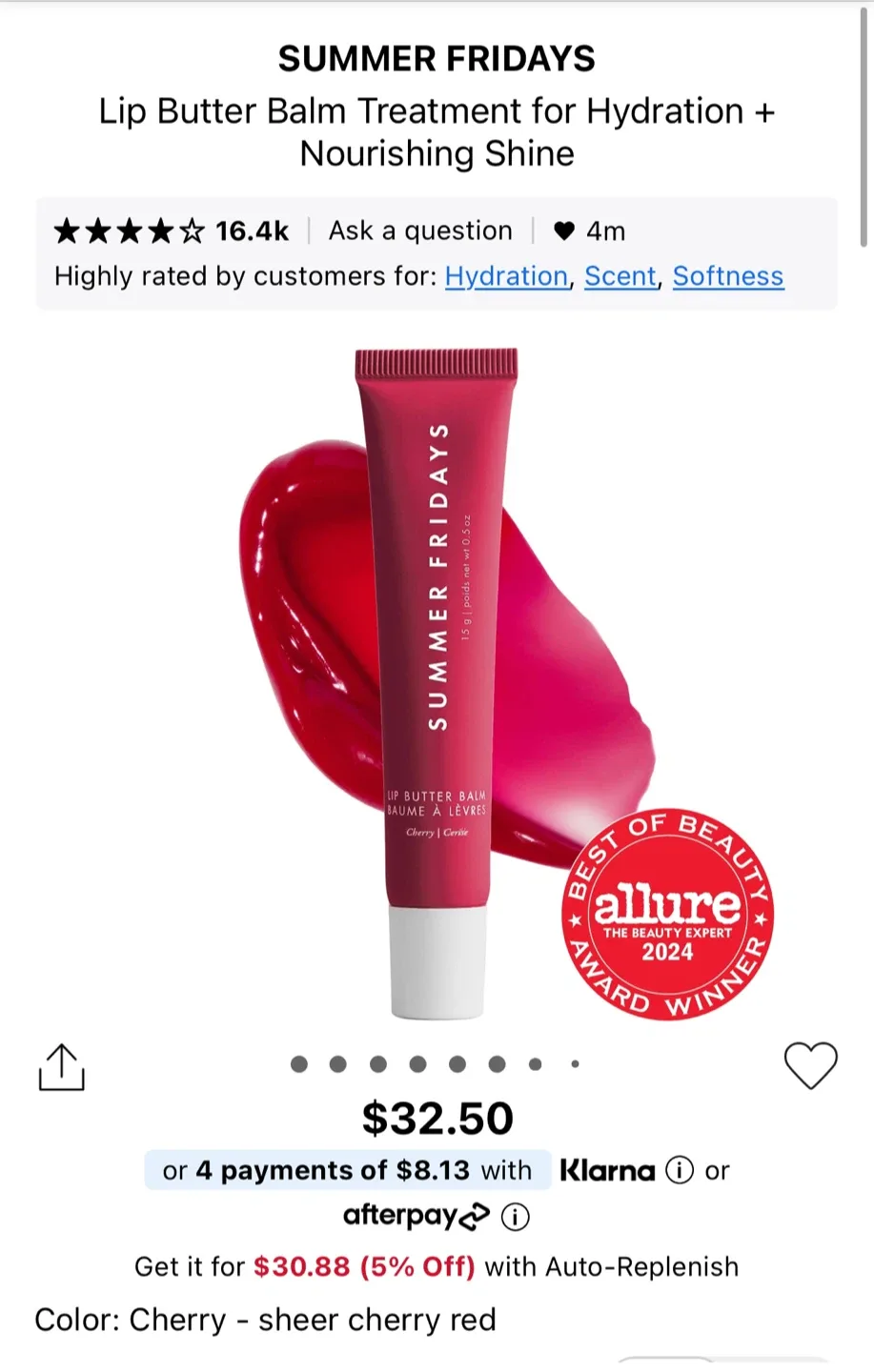 Summer Fridays Lip Butter Balm image indicator(2)