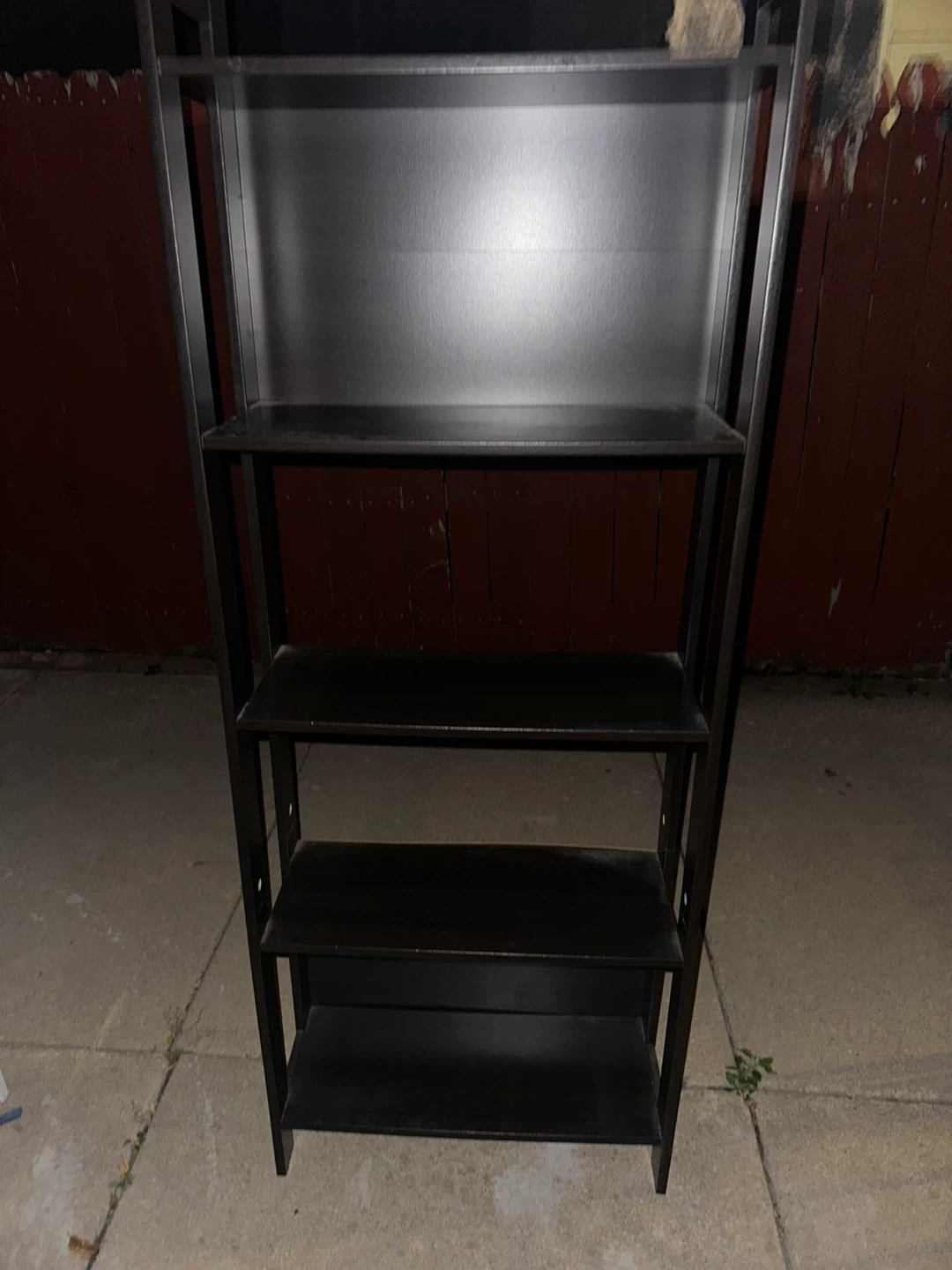 Black Leaning Shelf - photo 2