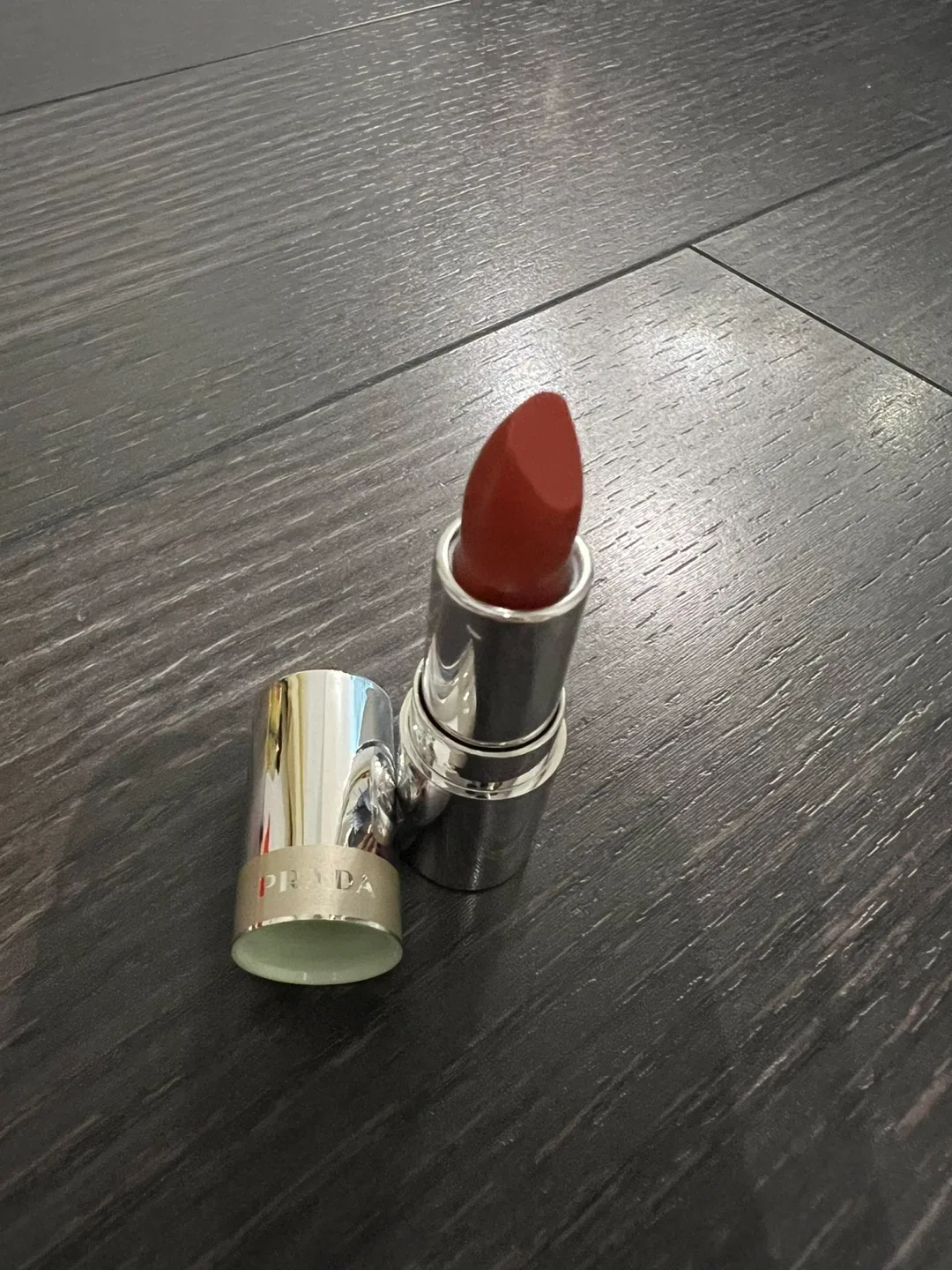 Prada Monochrome Hyper Matte Lipstick - B03 Mahogany image indicator(2)