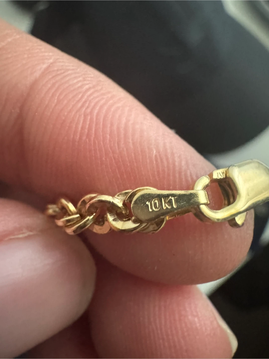 10K gold chain - photo 3