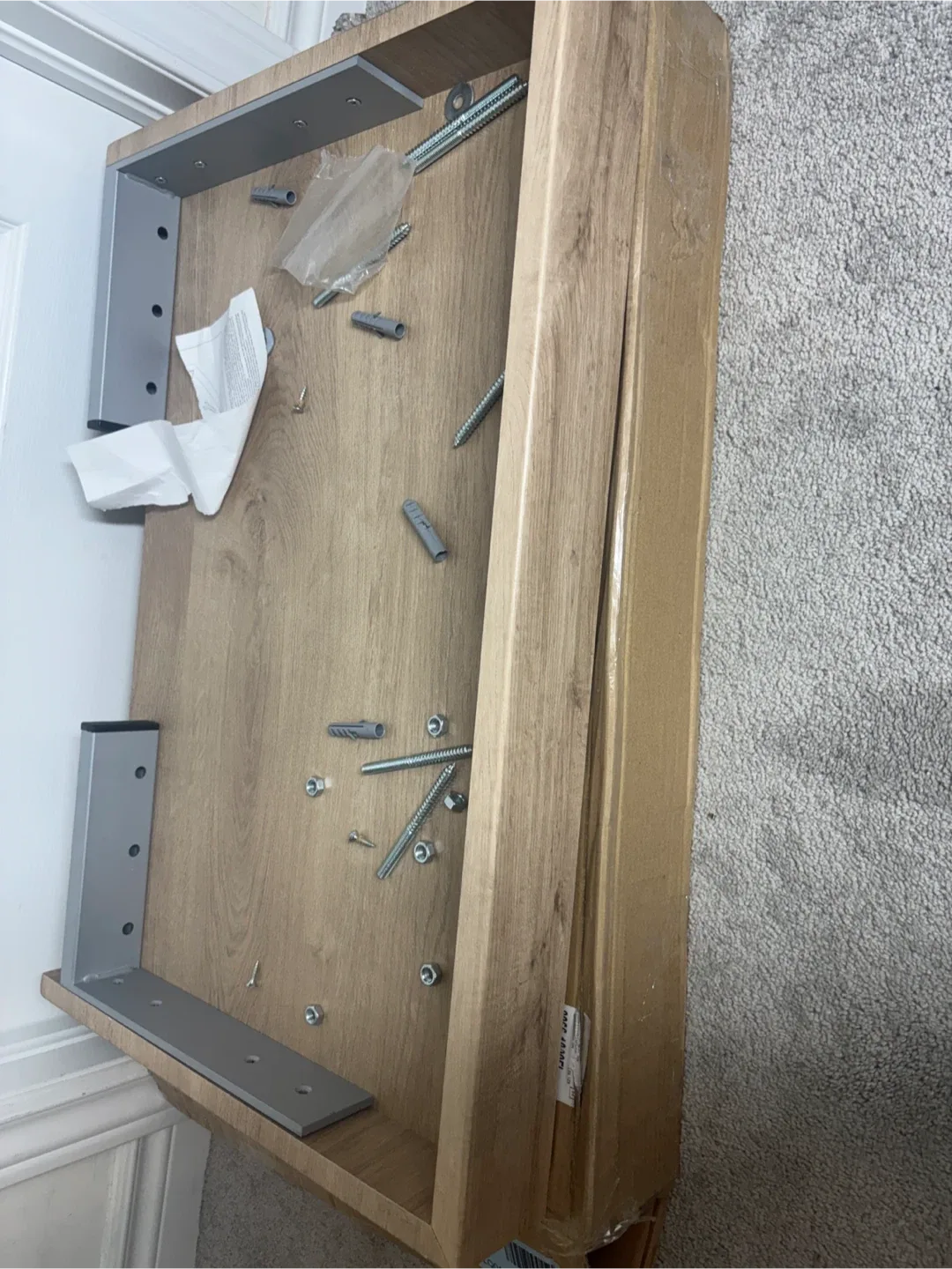 Waimea 26.3'' Bathroom Vanity Top /Wood Shelf image indicator(9)