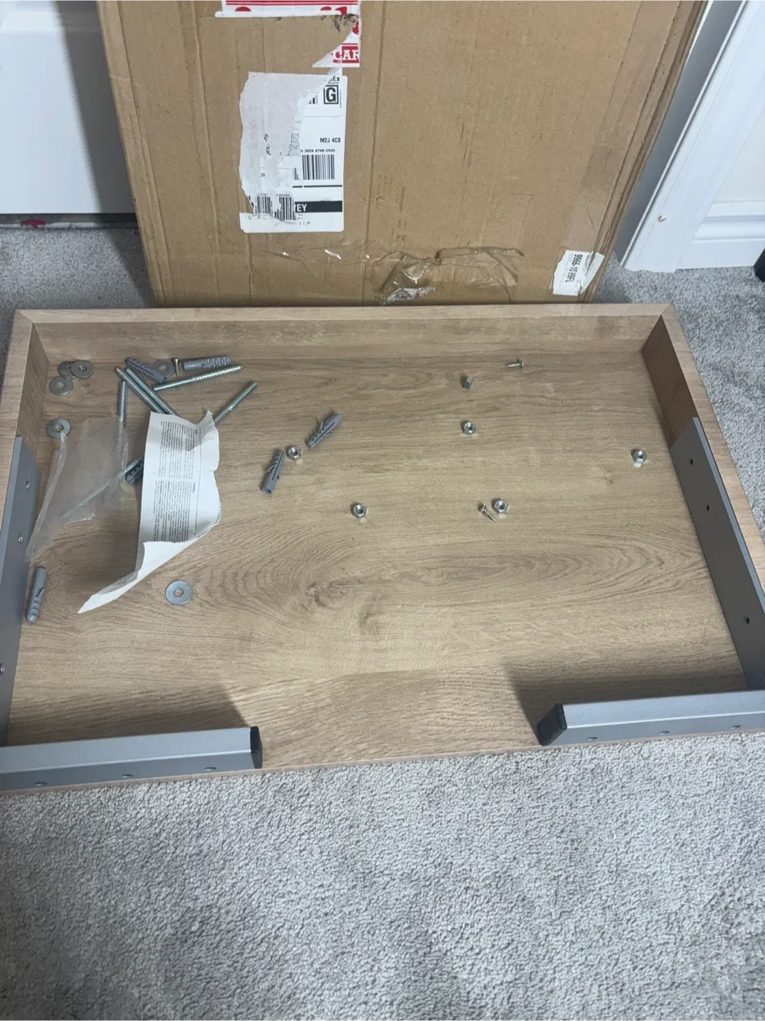 Waimea 26.3'' Bathroom Vanity Top /Wood Shelf image indicator(10)