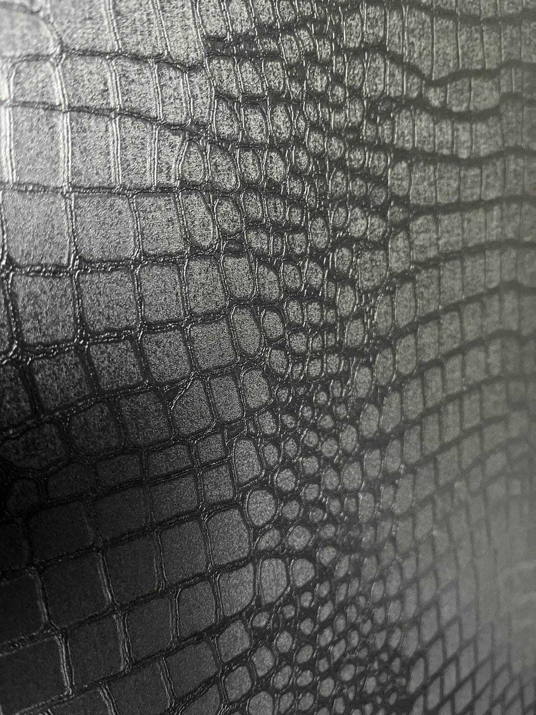 Black Tall Nightstands with Alligator Patterns - Bedside Tables image indicator(6)