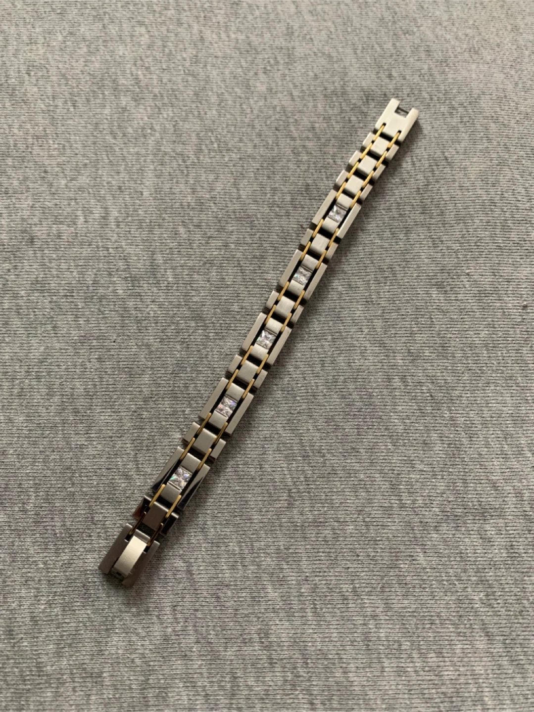Square/Boxy Shape Chunky Bracelet