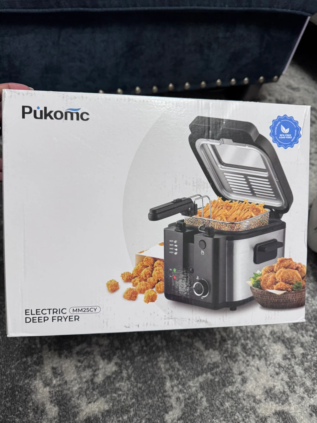 Pukomc Electric Deep Fryer MM25CY