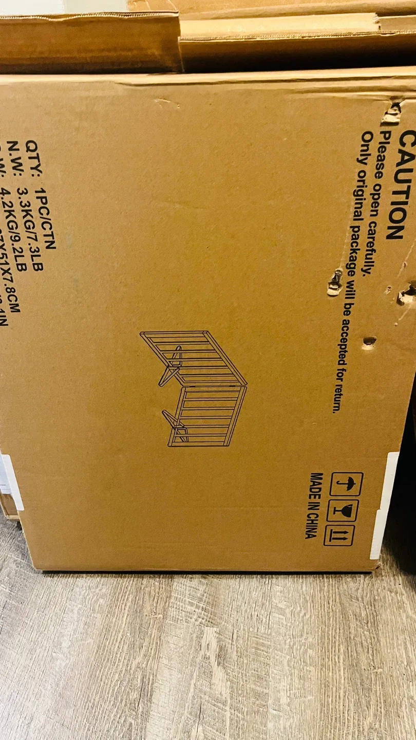 Expandable Wooden Pet Gate - Like New! image indicator(4)