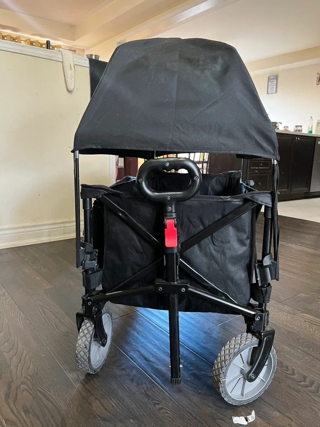 Ozark Trail Folding Wagon with Canopy - Black image indicator(2)