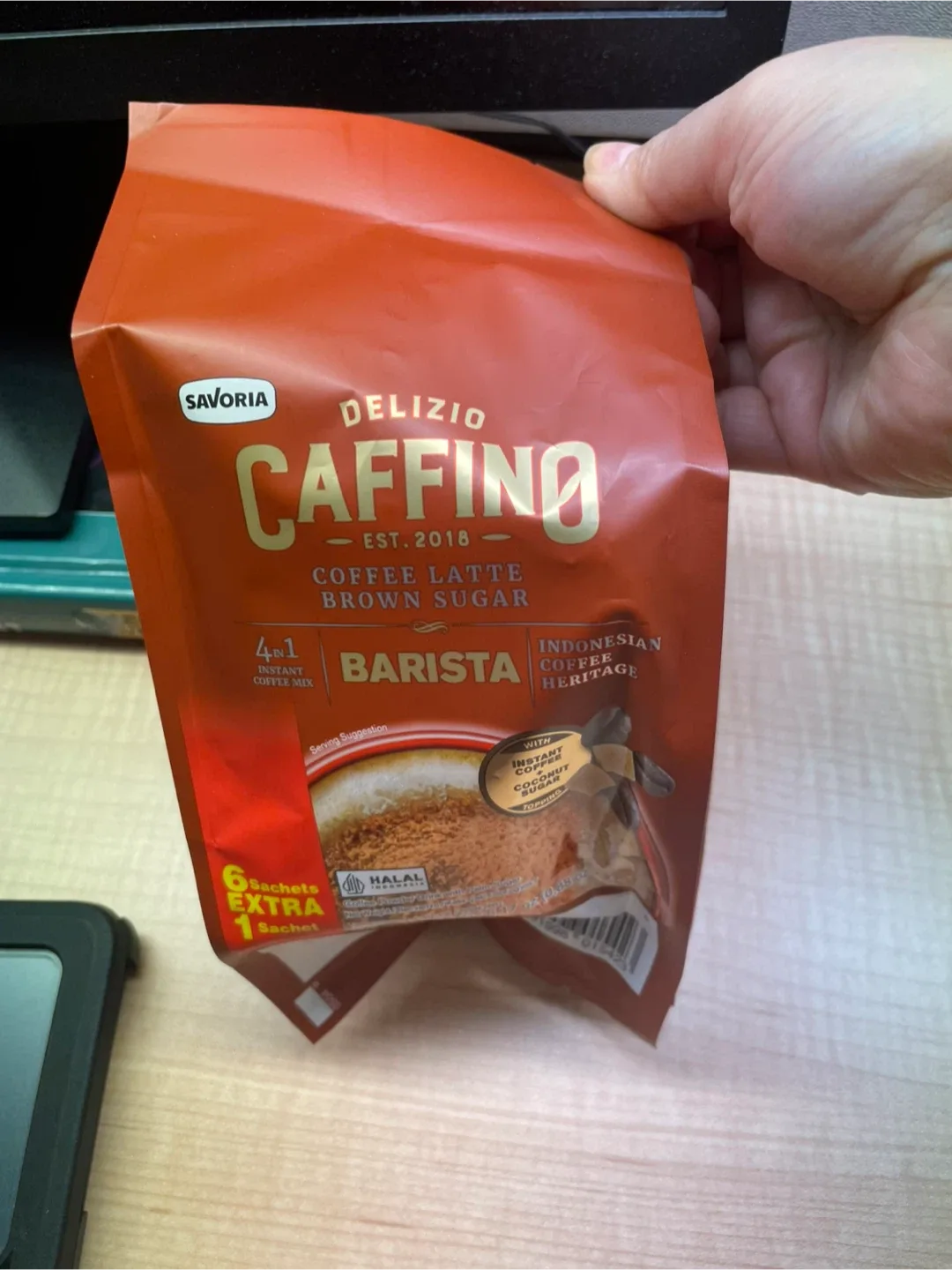 Caffino Coffee Latte Brown Sugar - 7 Sachets image indicator(3)
