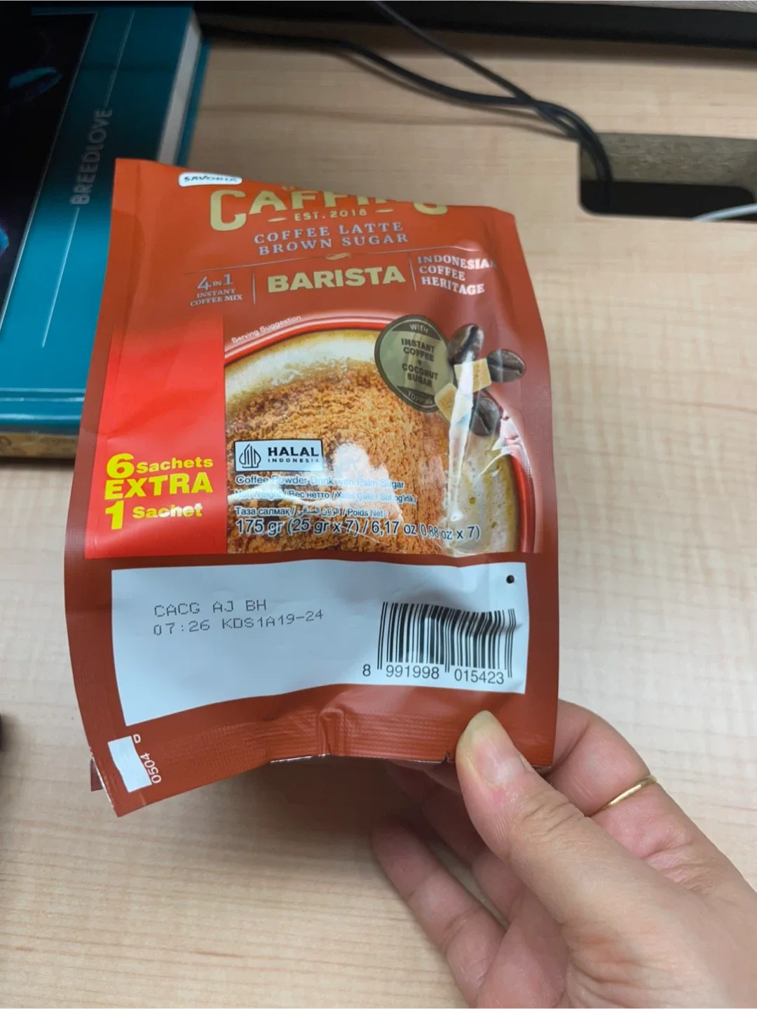 Caffino Coffee Latte Brown Sugar - 7 Sachets image indicator(2)