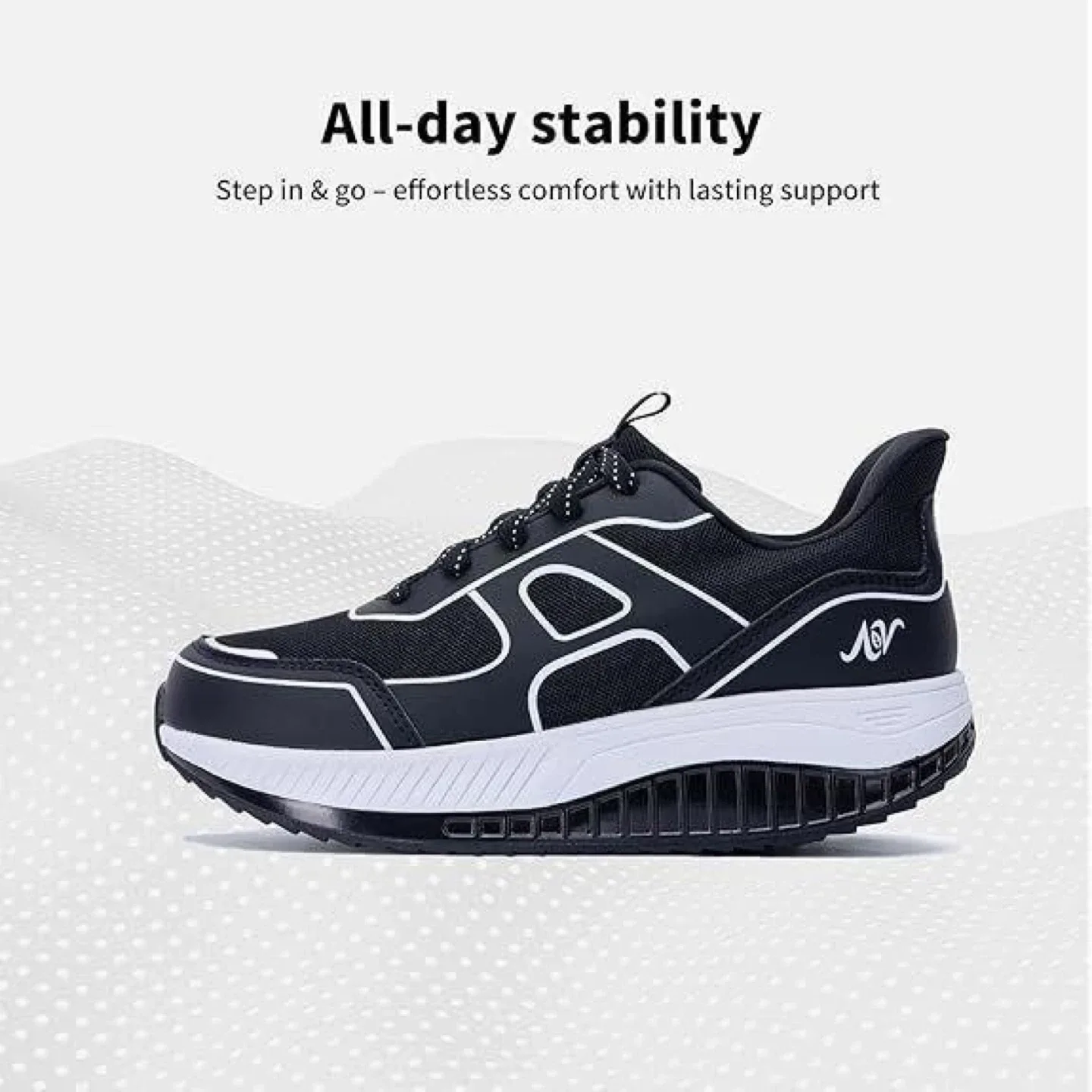 (Size-7.5) Womens Sneakers with Arch Support
