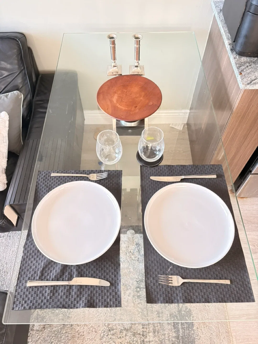 Glass Dining Table Set image indicator(4)