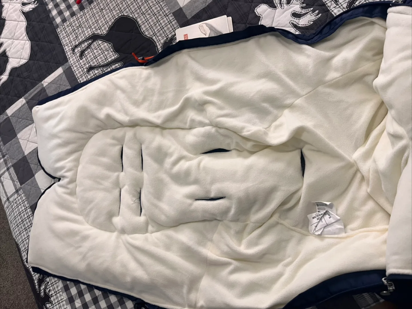 Stokke FootMuff - Navy - like New image indicator(5)