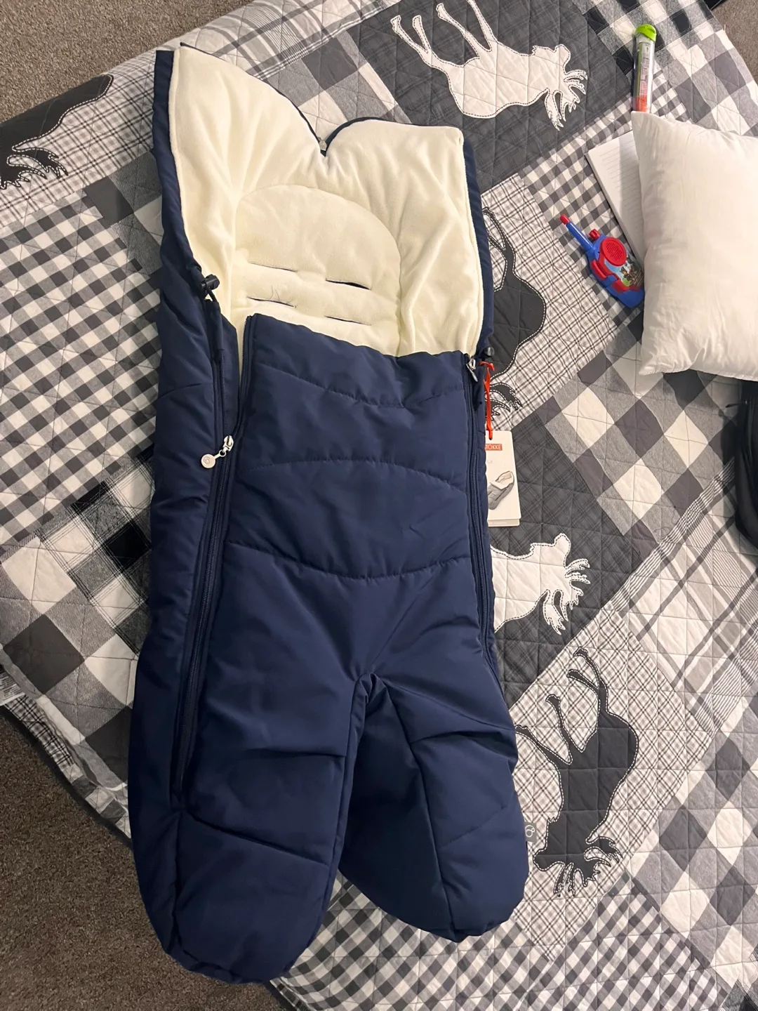 Stokke FootMuff - Navy - like New