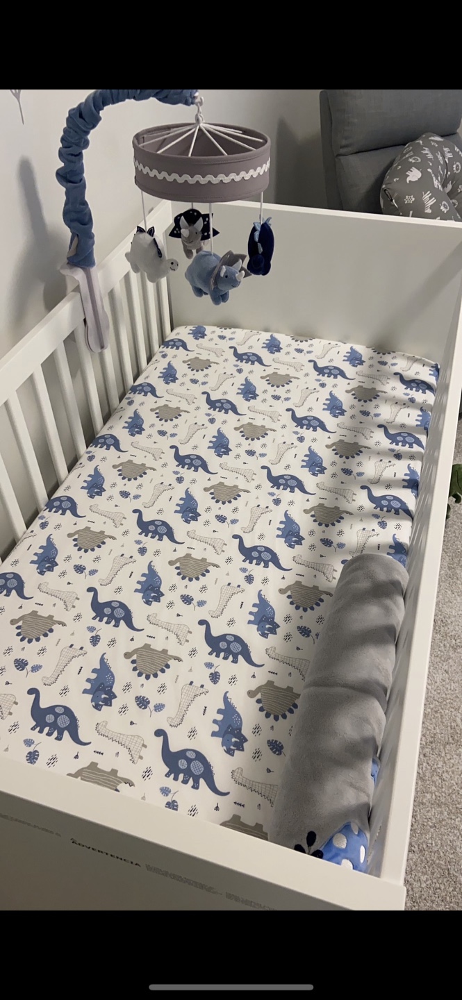 White Baby Crib with 2 drawers (IKEA) - photo 3