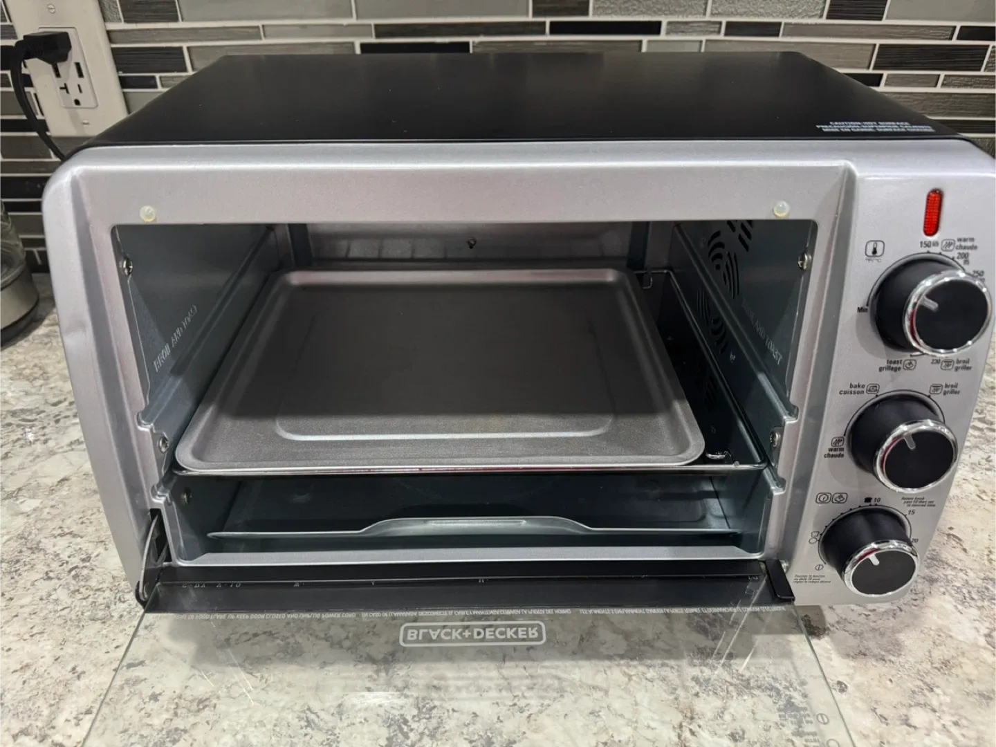 Black+Decker Toaster Oven image indicator(5)