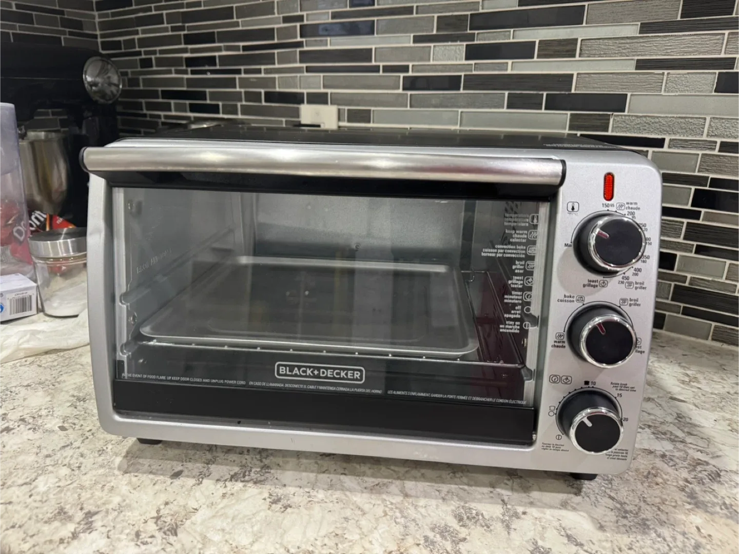 Black+Decker Toaster Oven image indicator(2)