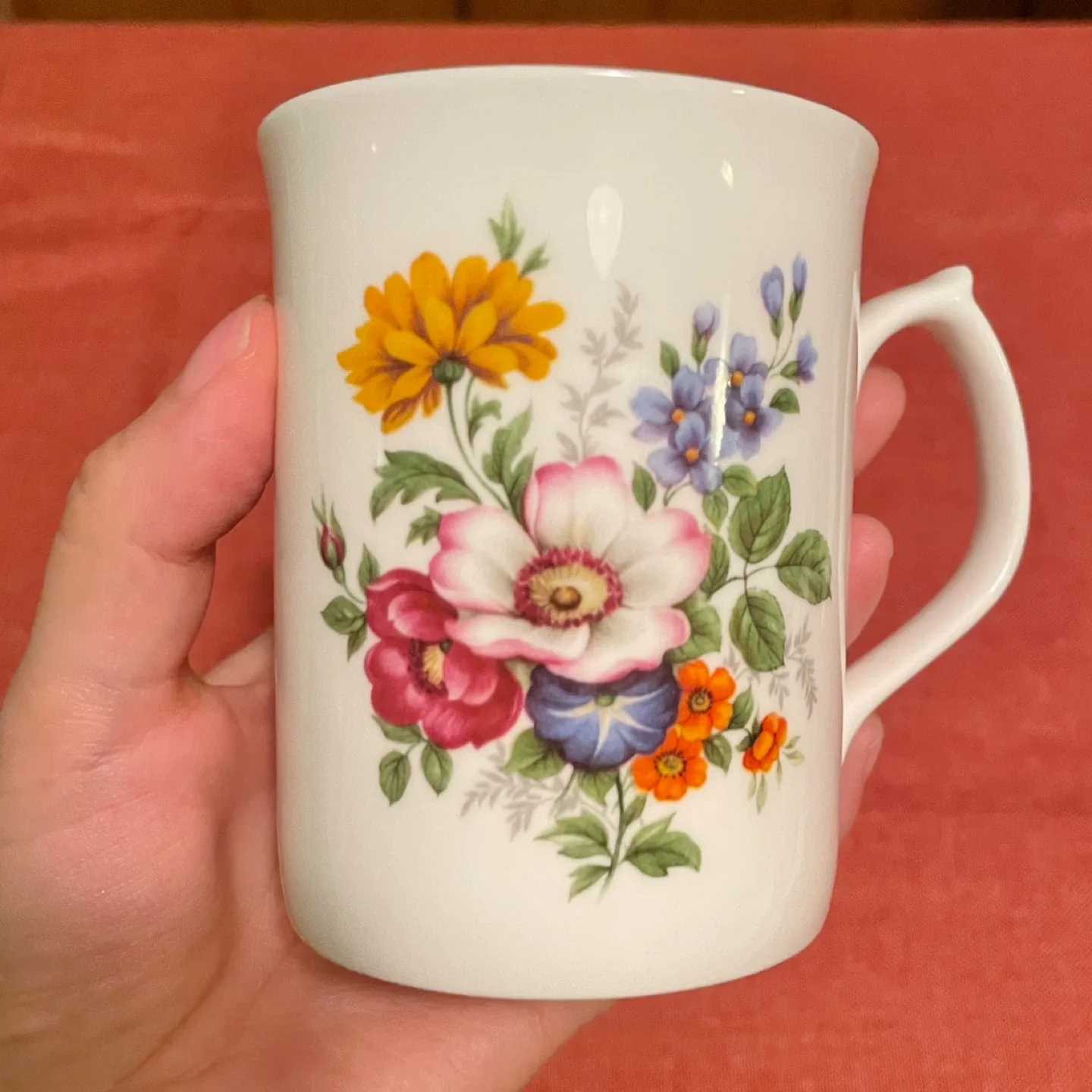 NEW✨Vintage JASON Charming Floral Mug image indicator(6)