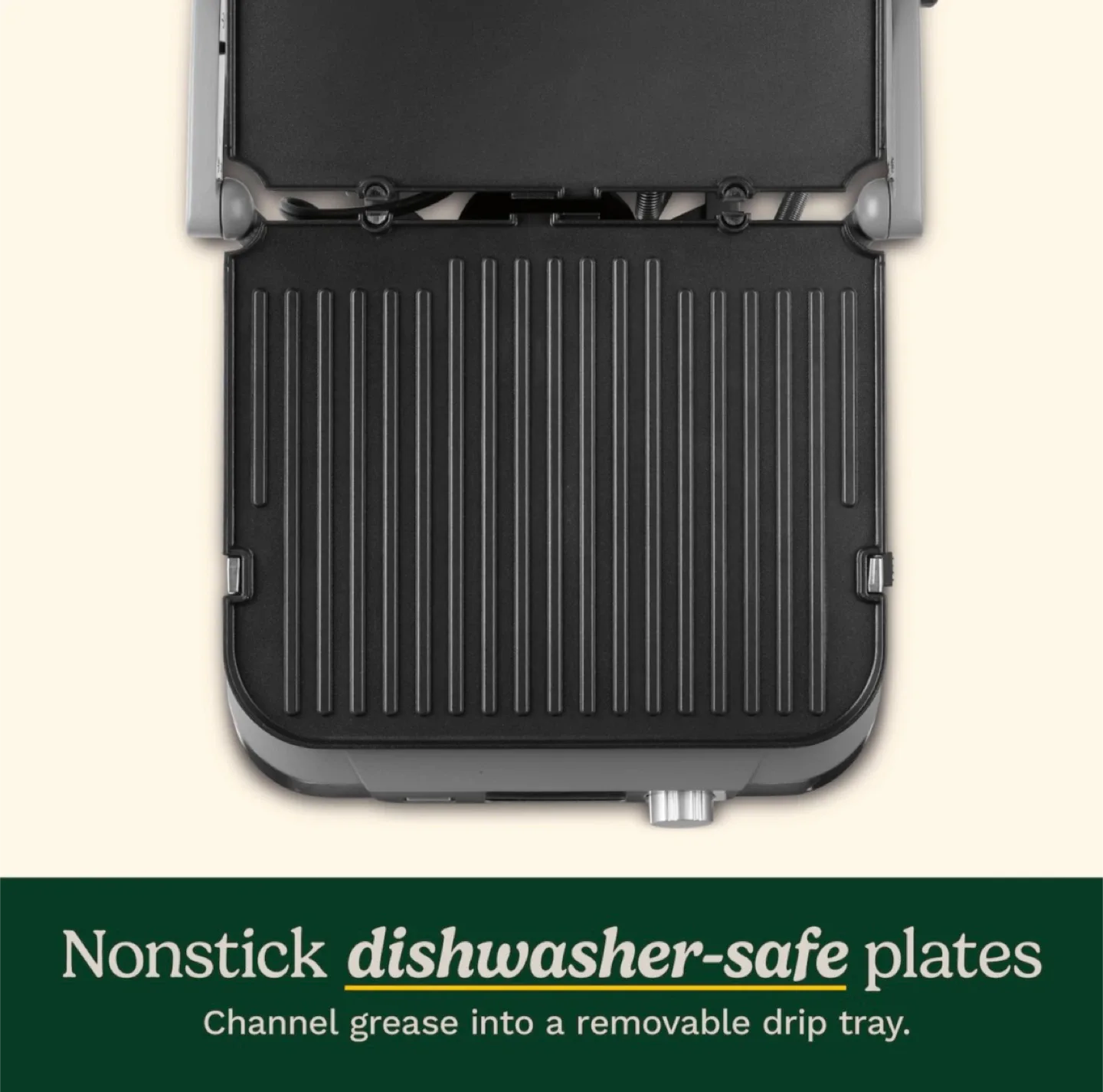 Cuisinart Griddler Indoor Grill with Dual Temperature image indicator(4)