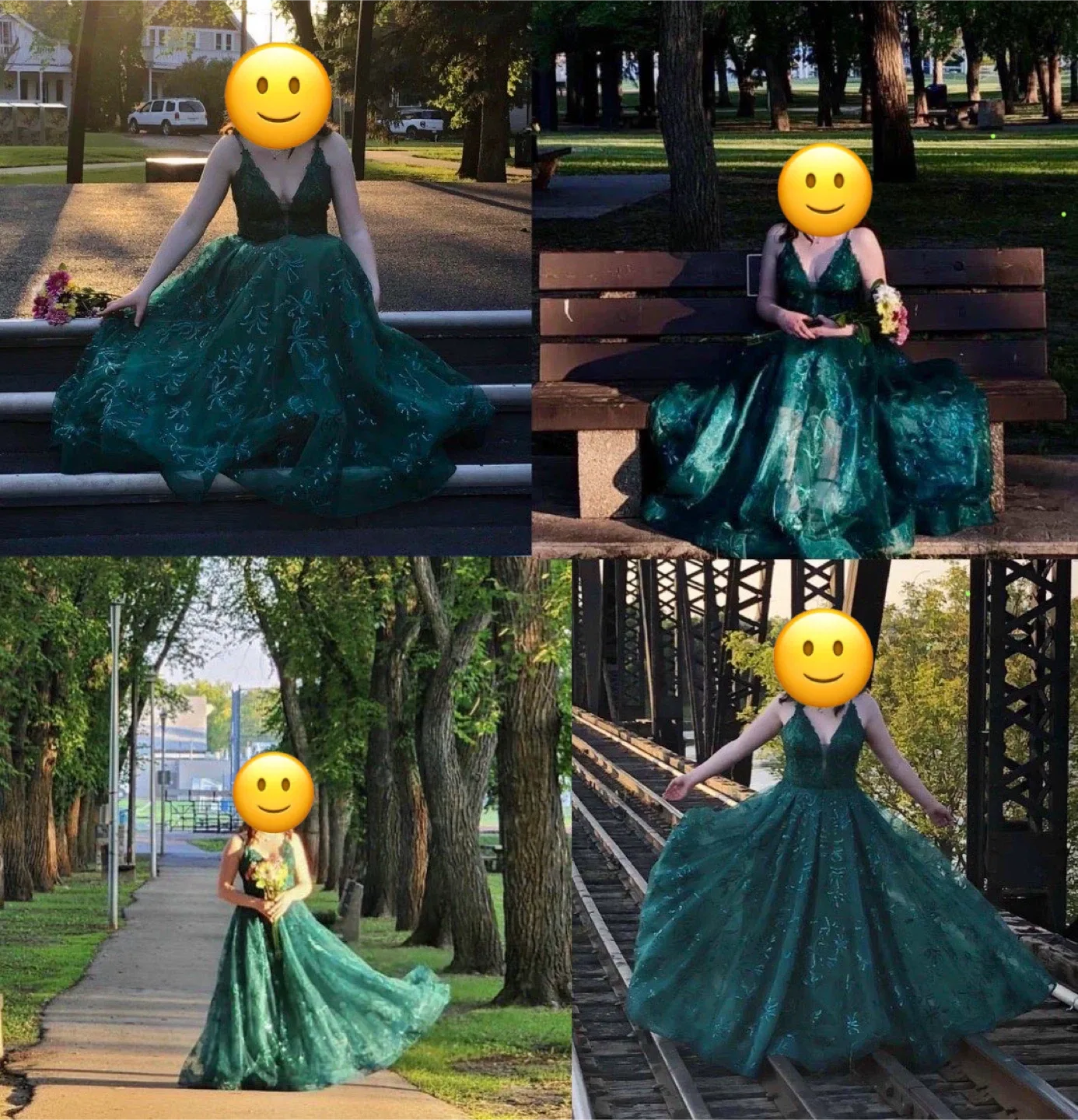 Green Prom Dress by Ellie Wilde image indicator(6)