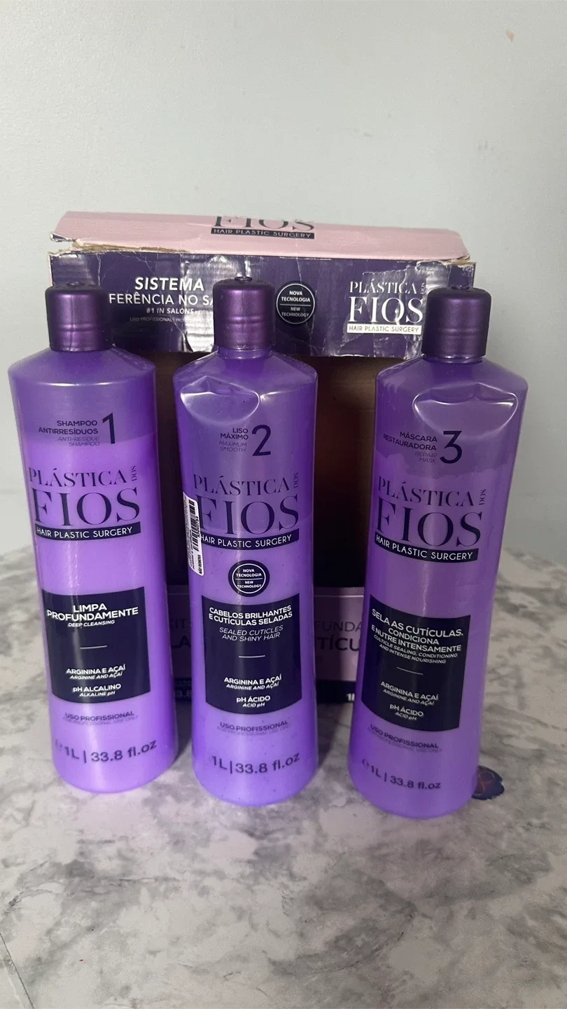 Plástica Dos Fios Hair Plastic Surgery Kit image indicator(2)
