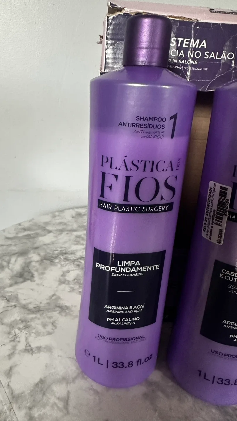 Plástica Dos Fios Hair Plastic Surgery Kit image indicator(3)