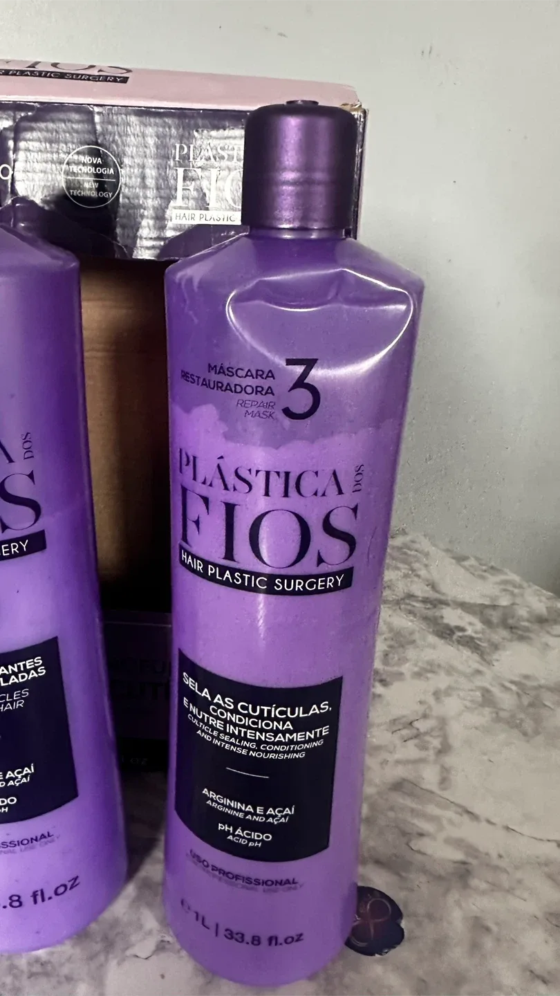 Plástica Dos Fios Hair Plastic Surgery Kit image indicator(5)