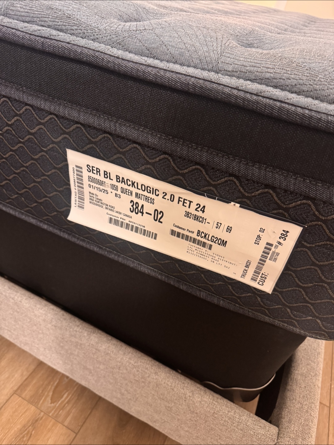 SER BL BACKLOGIC 2.0 Queen Mattress - photo 3