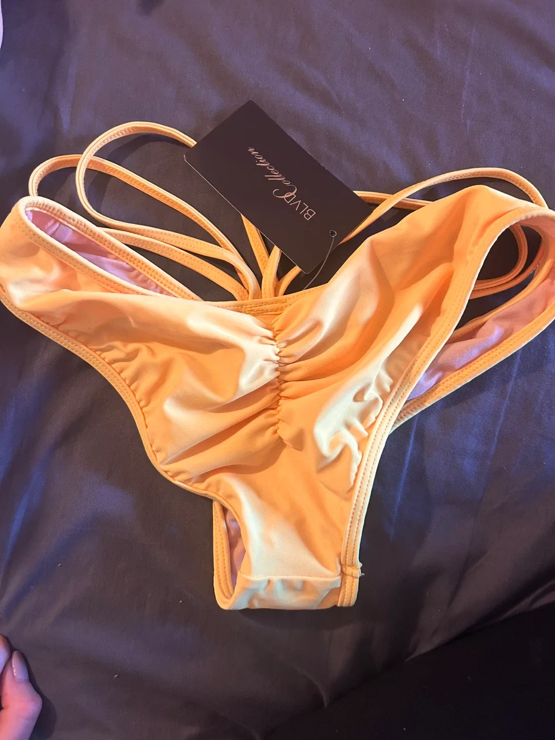 BLVD Collection Yellow Bikini Bottom - Size M image indicator(2)