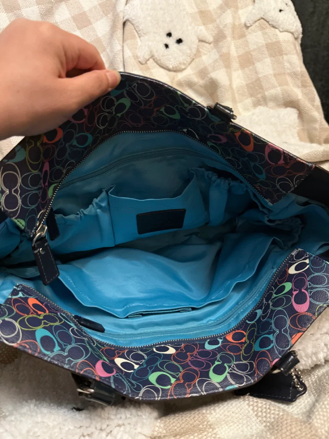 Coach Signature Tote Bag image indicator(4)