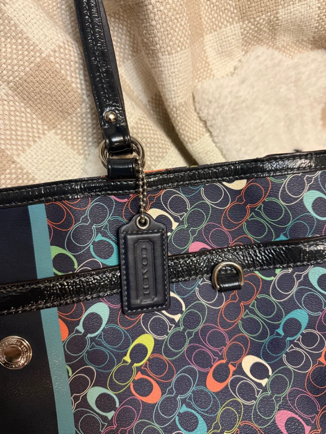 Coach Signature Tote Bag image indicator(2)