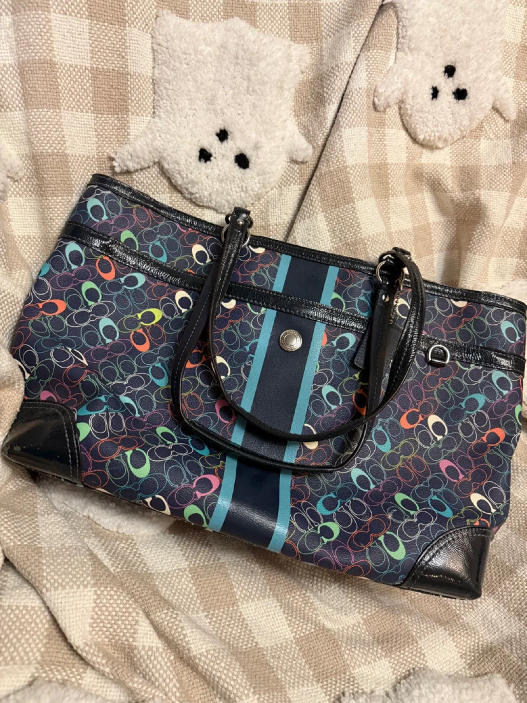 Coach Signature Tote Bag image indicator(3)