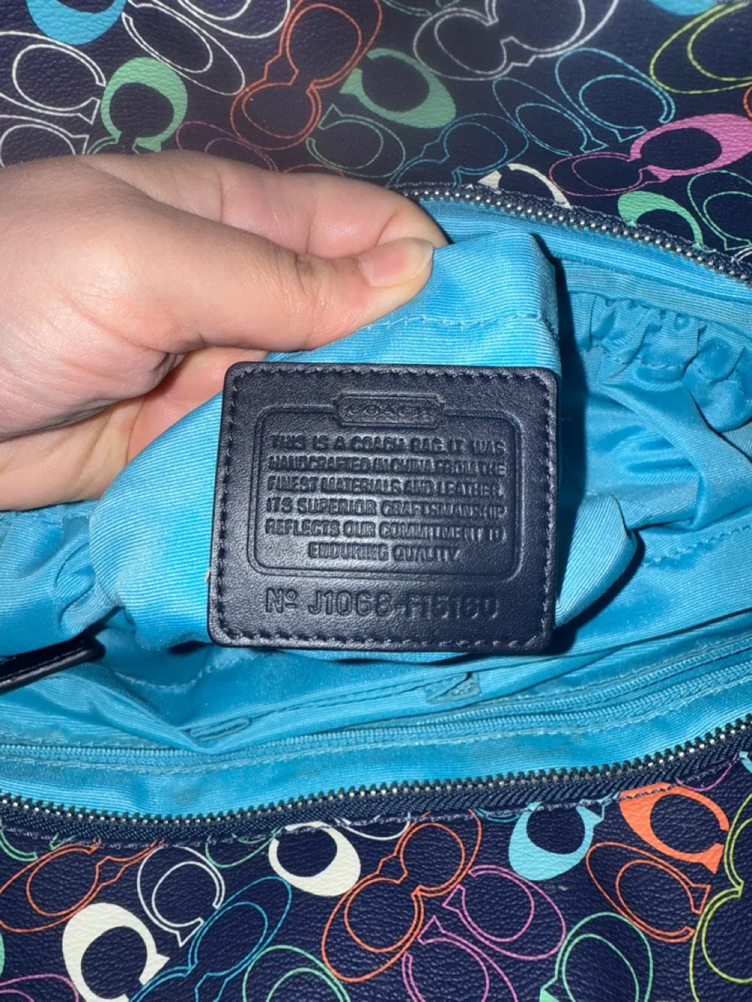 Coach Signature Tote Bag image indicator(5)